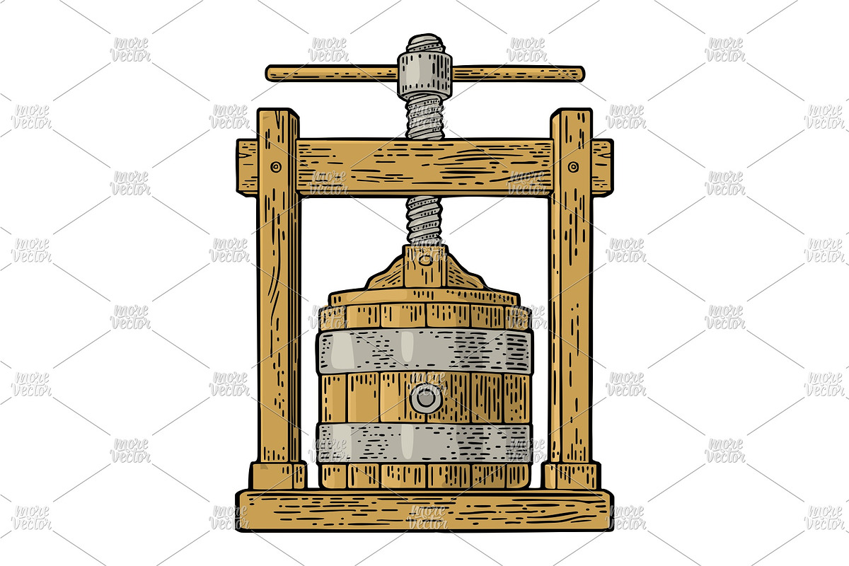 olive oil making engrave, a Food Illustration by MoreVector (Photo 2 of 3)