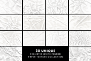 Realistic White Folded Paper Texture, a Texture Graphic by Ary_ngeblur (Thumbnail 4 of 8)