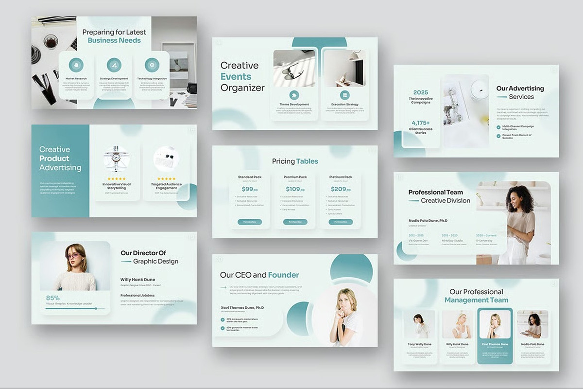 Creative Presentation Keynote, a Presentation Template by Fit-tee (Photo 7 of 10)