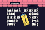 Diskorman – Bubbly Urban Graffiti, a Slab Serif Font by Tiptop Graphic (Thumbnail 7 of 9)