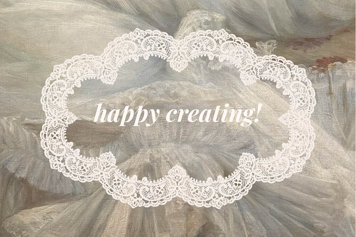 Lace Frames & vector Lace Brushes, an Object Graphic by MayBay Studio (Photo 7 of 7)