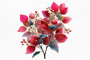 Whimsical Spring Clipart Png, an Illustration by Craft Nest (Thumbnail 11 of 11)