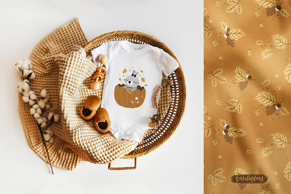 Autumn baby animals, an Animal Illustration by tatiletters (Photo 2 of 11)