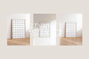 MINIMALIST Light Wood Frame Mockup