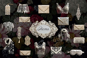 Vintage Lace Collection, an Object Graphic by NatalieArtShop (Thumbnail 6 of 9)
