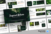 Tropical Nature - Keynote Template, a Presentation Template by QR Design Studio (Thumbnail 1 of 3)