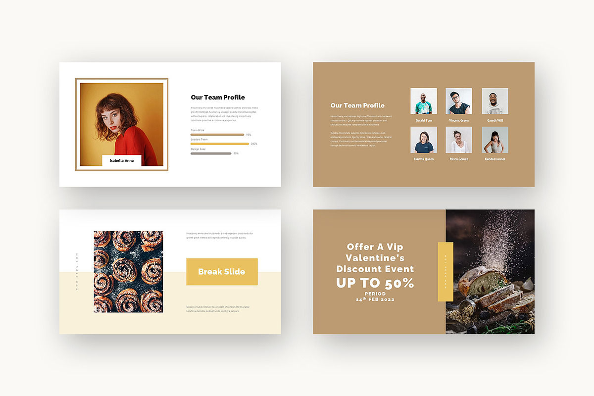Rbog : Sourdough Shop Google Slides, a Presentation Template by Punkl Camp (Photo 5 of 16)