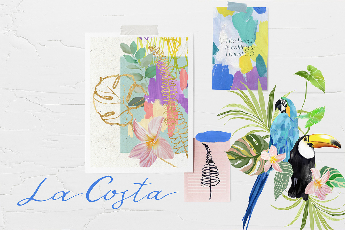La Costa abstract backgrounds birds, a Texture Graphic by Yuliya Derbisheva (Photo 3 of 15)
