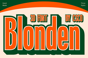 Blonden 3D