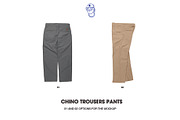Chino Trousers Pants Mockup, a Bottom Mockup by made_by_nope (Thumbnail 5 of 5)