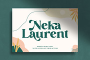 Neka Laurent - Modern Serif, a Serif Font by ErgibiStudio (Thumbnail 1 of 9)