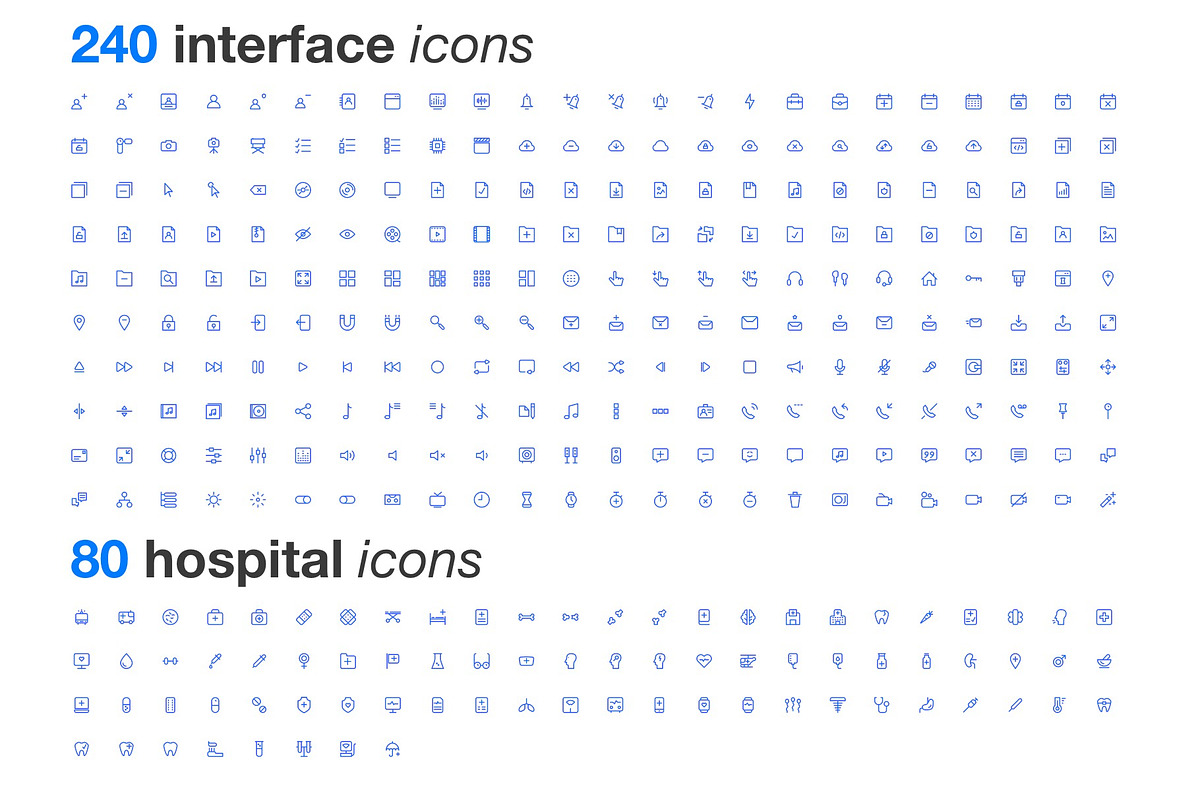 Icon bundle – Made for iOS, an Outline Icon by IconUncle (Photo 2 of 7)