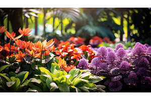 nature plant spring background ai, a Nature Photo by pikepicture