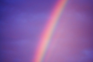 Rainbow Background, a Nature Photo by THP Creative