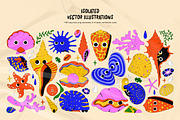 Shells & Pals: Vector Illustrations, an Object Illustration by marmarina (Thumbnail 2 of 11)