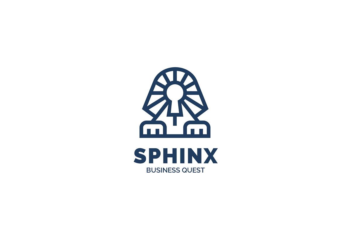 Sphinx Business Quest Logo Template, a Branding & Logo Template by mikylangela (Photo 3 of 3)