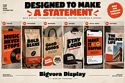 Bigvora Display, a Script Font by Wow Magic (Thumbnail 2 of 5)