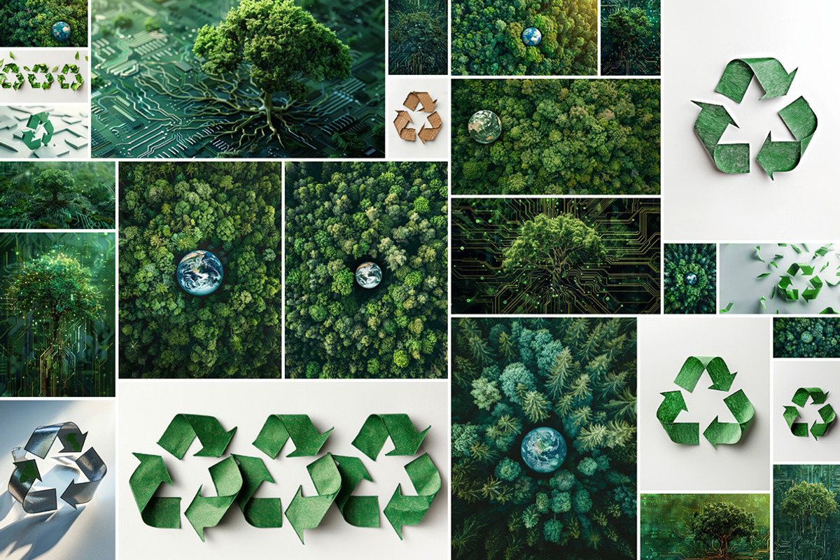 Recycling - 104 images, a Nature Photo by Handmadefont (Photo 4 of 14)