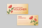 Floral Mothers Day Voucher, a Card Template by Neermana (Thumbnail 3 of 4)