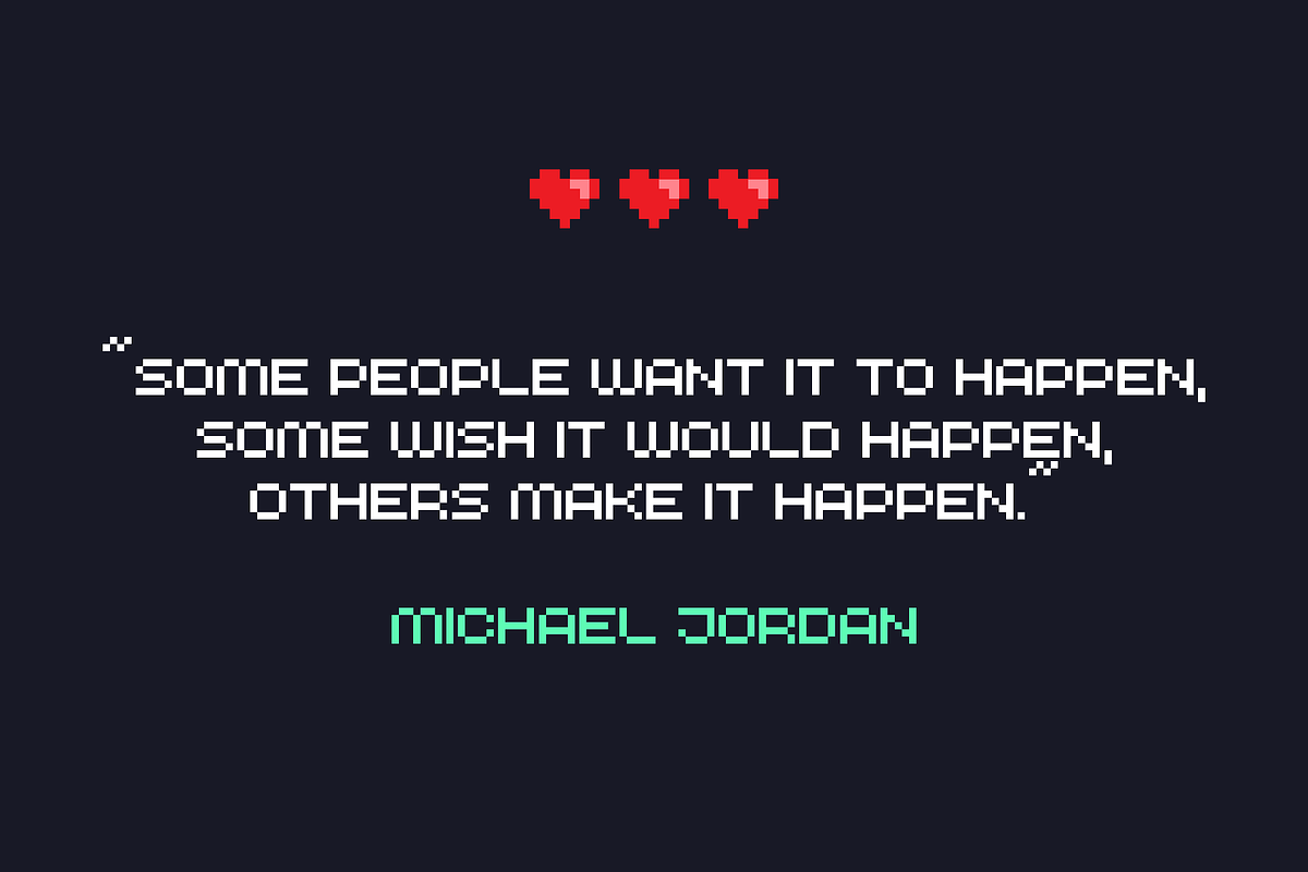 PressStart Pixel Game Font, a Sans Serif Font by alpercakici (Photo 2 of 13)