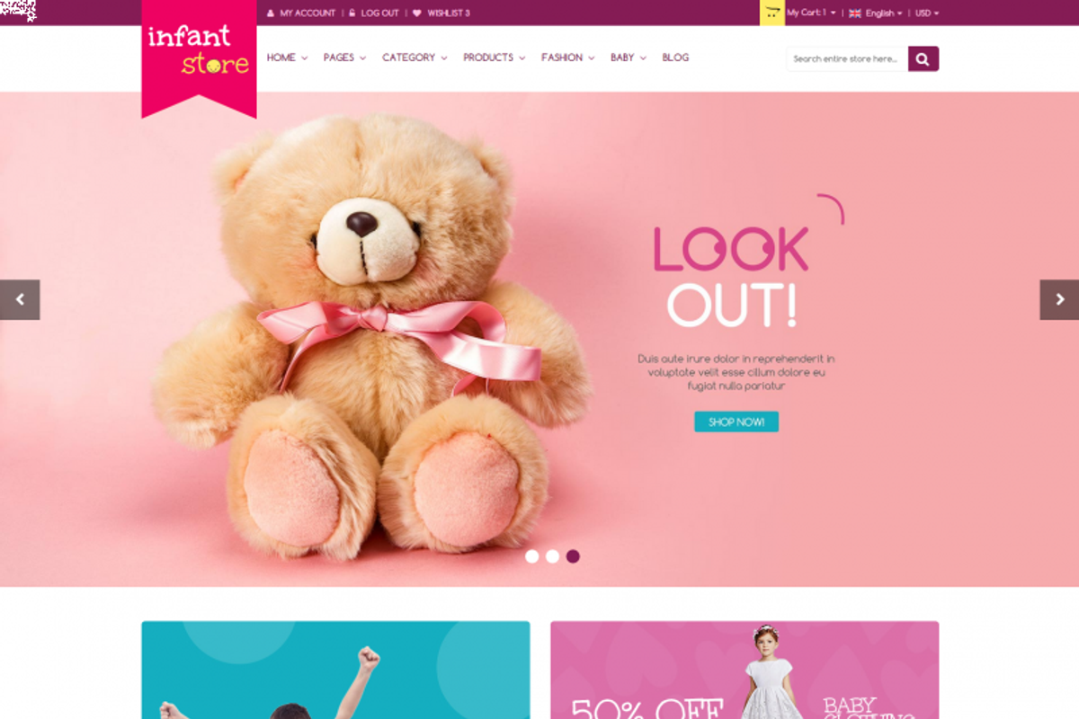 EM Infantstore - Magento Theme, a Websites & App Template by giao.trinh (Photo 4 of 5)