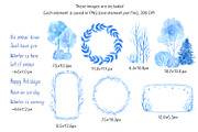 Winter Day Watercolor Collection, a Decorative Illustration by Anna Druzhkova (Thumbnail 5 of 17)