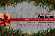 Christmas Scene Creator #5, a Product Mockup by relineo.mock-ups (Thumbnail 2 of 5)