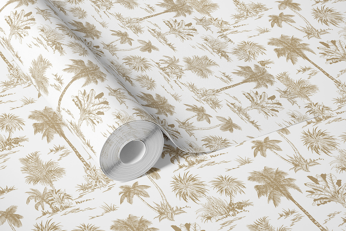 Palm Trees Pattern Collection, an Illustration by Jeanna Draw (Photo 2 of 11)