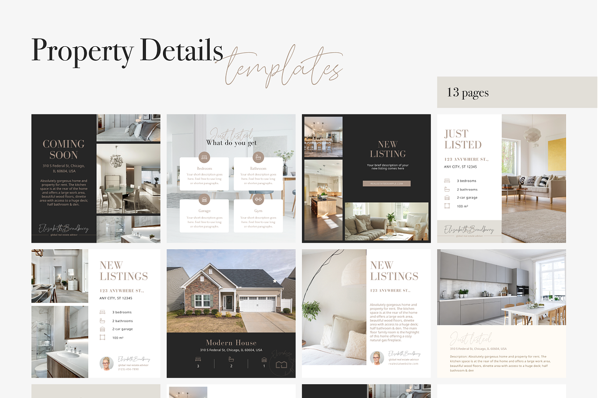 Ultimate Real Estate Instagram Pack, a Social Media Template by Estatik Designs (Photo 9 of 17)