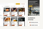 Foody - Restaurant Finder Website, a Landing Page Template by twinstd (Thumbnail 5 of 5)