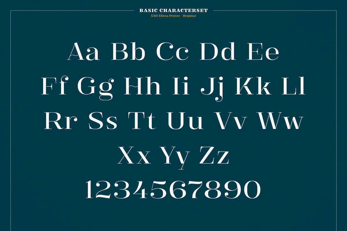 XXII Elissa, a Serif Font by Doubletwo Studios (Photo 16 of 25)