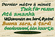 Wild Routine - Groovy Font Duo, a Sans Serif Font by Rillatype Studio (Thumbnail 7 of 9)