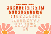 Trazen - Funky Retro Display Font, a Sans Serif Font by Flawless And Co (Thumbnail 9 of 10)