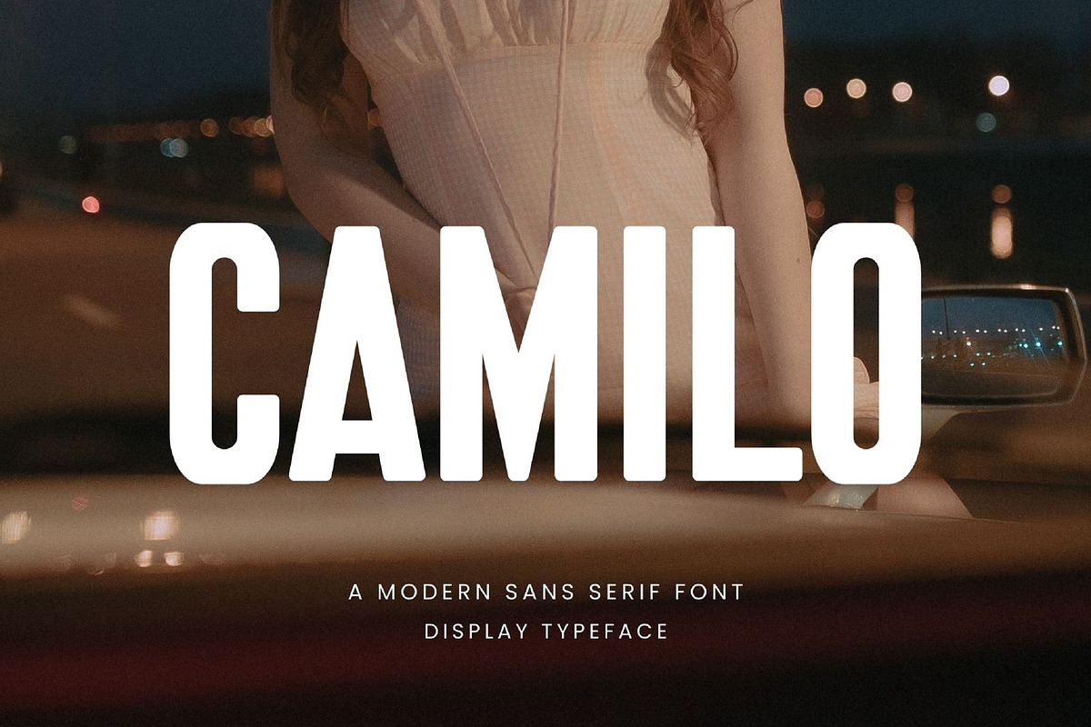 Camilo Modern Sans Serif Font, a Sans Serif Font by Perfectype (Photo 1 of 9)