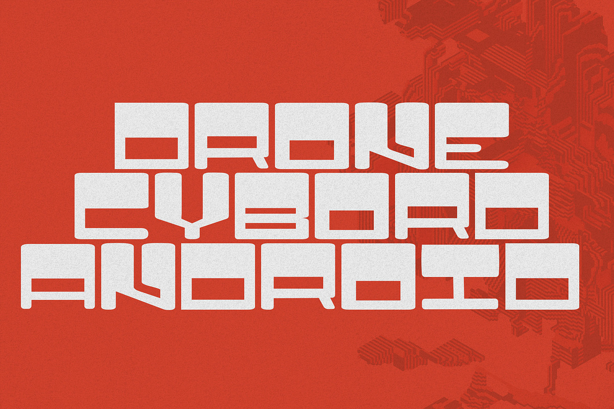 Techno Capsule - Y2K Typeface, a Sans Serif Font by HipFonts (Photo 4 of 7)