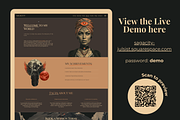Tarot Squarespace Website Template, a Squarespace Template by JulsIst (Thumbnail 3 of 12)
