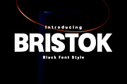 Bristok, a Sans Serif Font by Kenzvalley (Thumbnail 1 of 8)