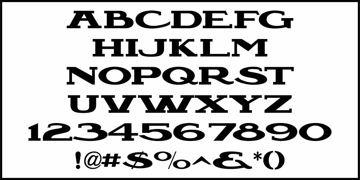 Talking Picture JNL, a Slab Serif Font by Jeff Levine Fonts (Photo 3 of 5)