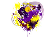 Watercolor illustration.Color stains, a Decorative Illustration by Kseniia_designer's shop (Thumbnail 7 of 8)