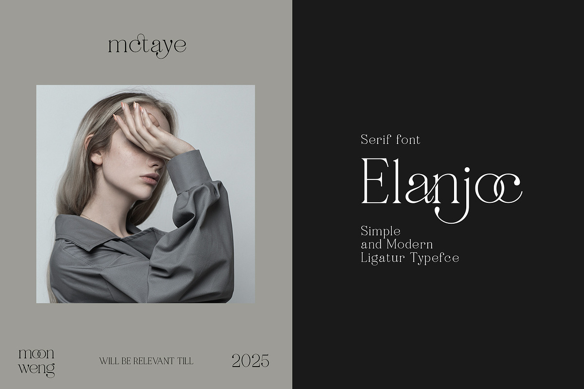 Ragille MODERN LIGATUR TYPFACE, a Serif Font by BOOSH Studio (Photo 4 of 12)