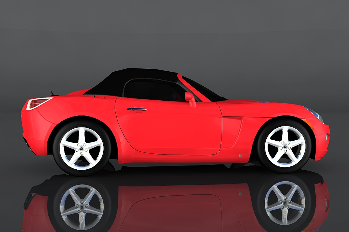 Saturn Sky Red Line, a Cars & Vehicle 3D Model by valtriiu (Photo 4 of 12)