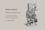 Hand-Drawn Soap Making Vector Set, a Healthcare Illustration by Yevheniia (Thumbnail 2 of 11)