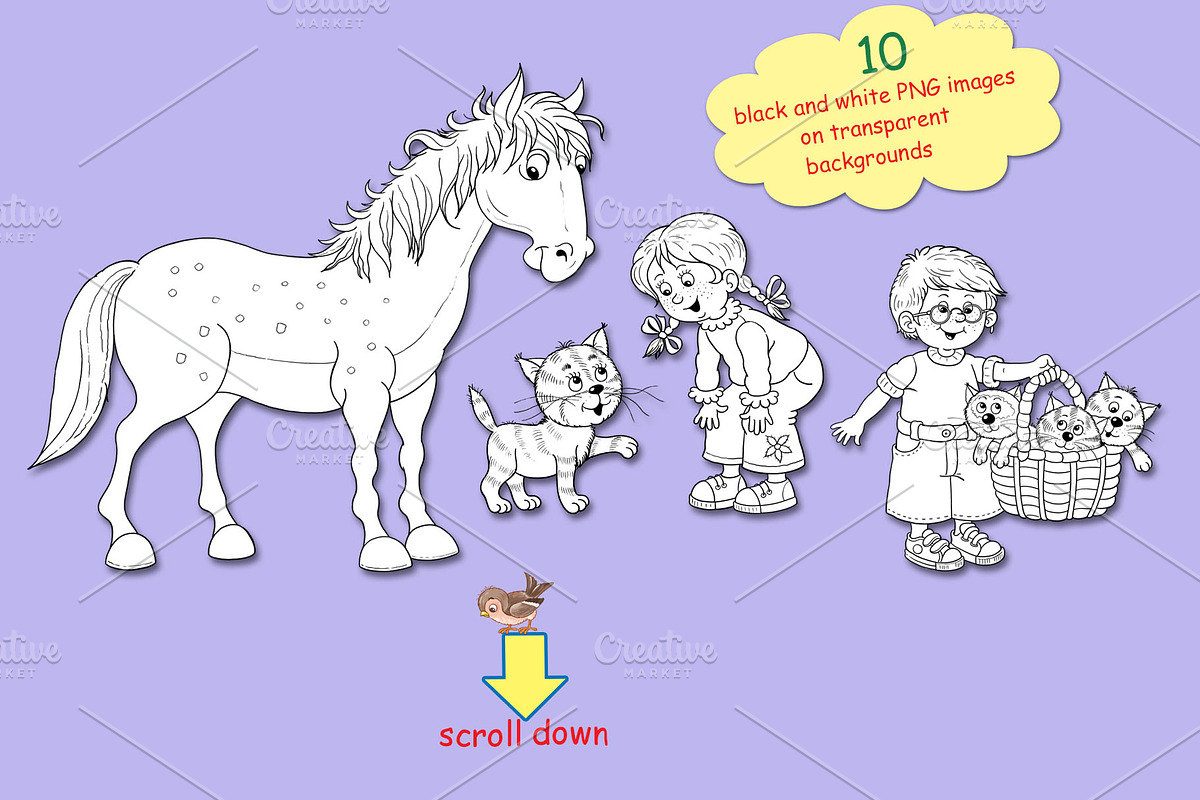 At The Farm - part 2, an Animal Illustration by Haso (Photo 7 of 10)