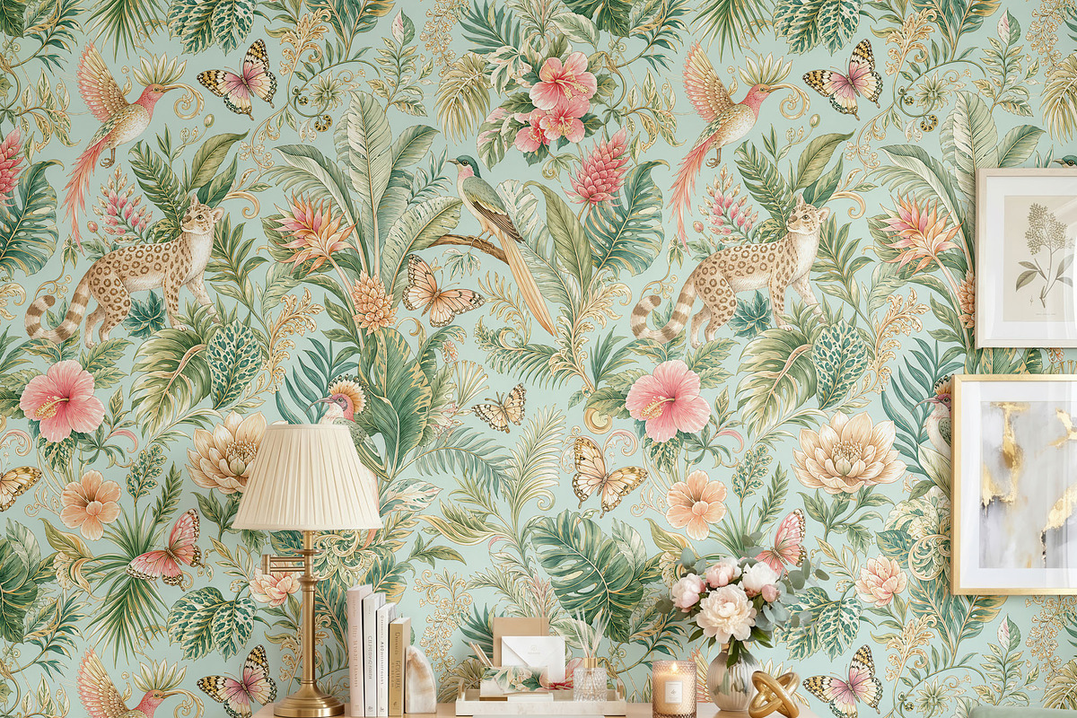 Home Office Wallpaper Mockup PSD, a Household Mockup by 1001 mockups (Photo 9 of 13)