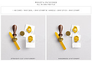 Wax Stamp & A8 Card Mockup, a Print Template by Custom Scene (Thumbnail 2 of 7)