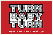 Engine Turn Pattern & Graphic Style, a Pattern Graphic by Brandon Moore (Thumbnail 1 of 4)
