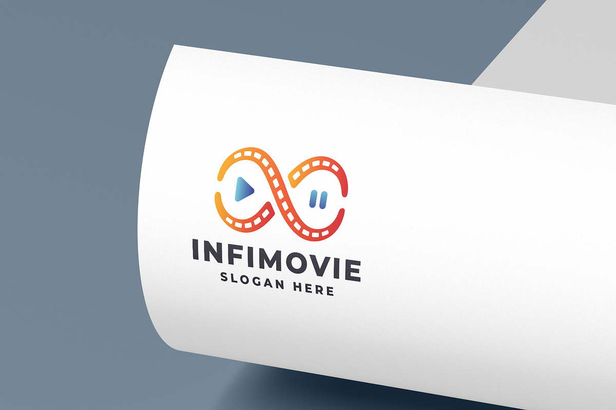Infinity Digital Movie Logo, a Branding & Logo Template by Design_Planet (Photo 2 of 2)