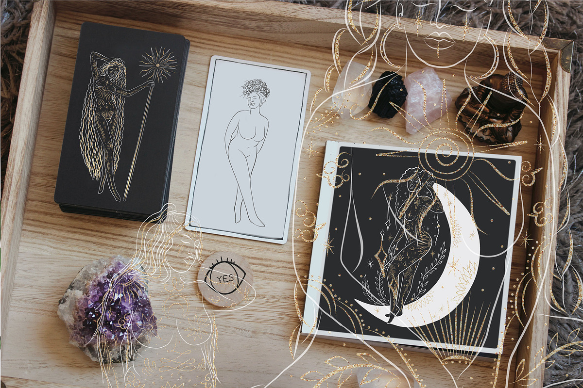 Space Goddesses. The birth of energy, an Illustration by Chikovnaya (Photo 2 of 15)