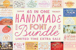 Handwritten Font Bundle for Creators, a Handwritten Font by Ayya Studio