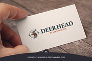 Deer Head Logo Template, a Branding & Logo Template by LOGOMAGINE (Thumbnail 2 of 16)